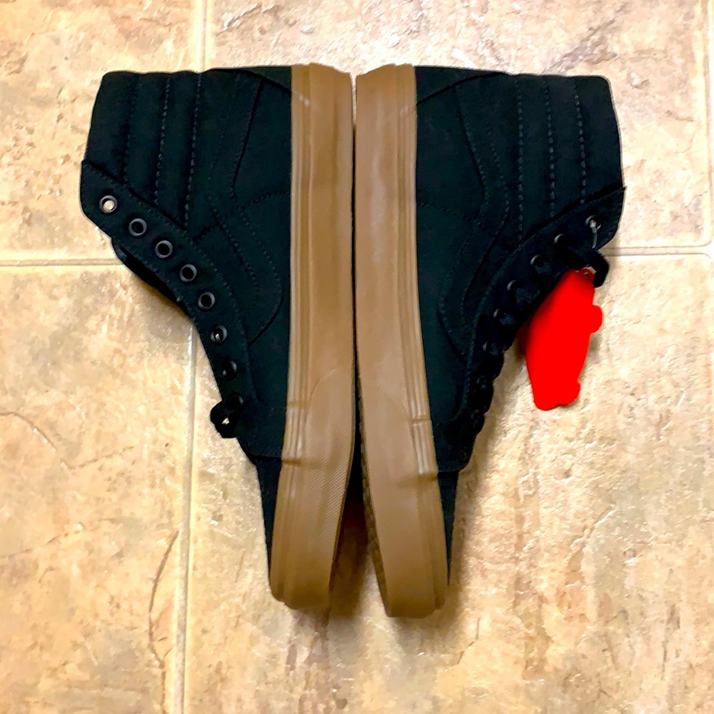 Vans Sk8-Hi Reissue (Canvas Gum) - Black/Light Gum